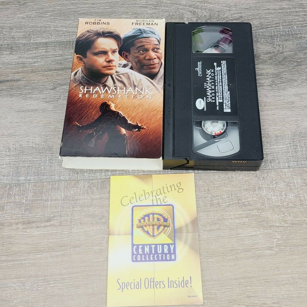 The Shawshank Redemption (VHS 1994)Morgan Freeman, Tim Robbins